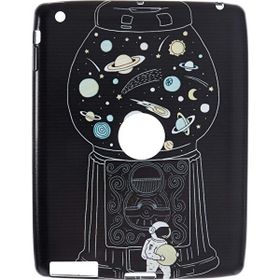 Gogo Accessories İpad 2.3.4 Model Yalniz Astronot Baskılı Silikon Kılıf