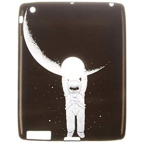 Gogo Accessories iPad 3.Nesil Model Ayi Tutan Adam Baskılı Silikon Kılıf