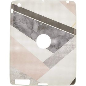 Gogo Accessories iPad 3.Nesil Model Cizgili Desen Baskılı Silikon Kılıf