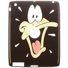 Gogo Accessories iPad 3.Nesil Model Daffy Duck Baskılı Silikon Kılıf