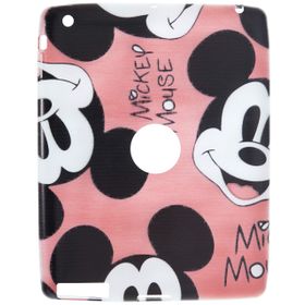Gogo Accessories iPad 3.Nesil Model Gulen Mikiler Baskılı Silikon Kılıf