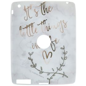 Gogo Accessories iPad 3.Nesil Model Life Baskılı Silikon Kılıf