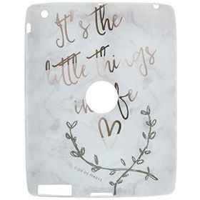 Gogo Accessories iPad 3.Nesil Model Life Baskılı Silikon Kılıf