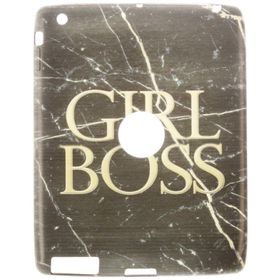 Gogo Accessories iPad 3.Nesil Model Mermer Desenli Boss Baskılı Silikon Kılıf