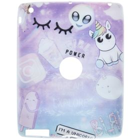 Gogo Accessories iPad 3.Nesil Model Omg Baskılı Silikon Kılıf