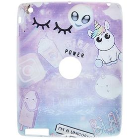 Gogo Accessories iPad 3.Nesil Model Omg Baskılı Silikon Kılıf