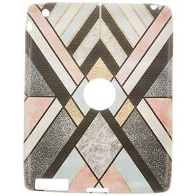 Gogo Accessories iPad 3.Nesil Model Renkli Uzun Seritli Baskılı Silikon Kılıf