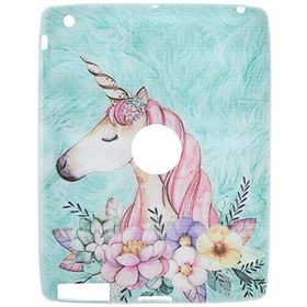 Gogo Accessories iPad 3.Nesil Model Unicorn Baskılı Silikon Kılıf