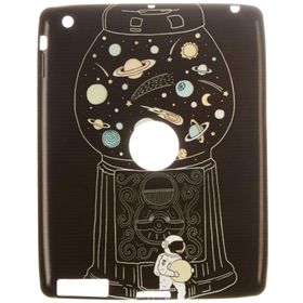 Gogo Accessories iPad 3.Nesil Model Yalniz Astronot Baskılı Silikon Kılıf