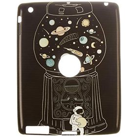 Gogo Accessories iPad 3.Nesil Model Yalniz Astronot Baskılı Silikon Kılıf