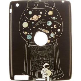 Gogo Accessories iPad 3.Nesil Model Yalniz Astronot Baskılı Silikon Kılıf