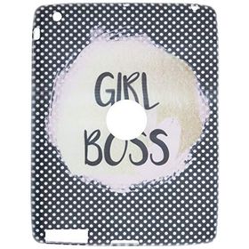 Gogo Accessories iPad 4 Nesil Model Boss Baskılı Silikon Kılıf