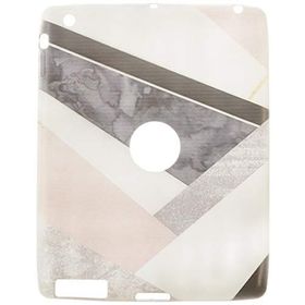 Gogo Accessories iPad 4 Nesil Model Cizgili Desen Baskılı Silikon Kılıf
