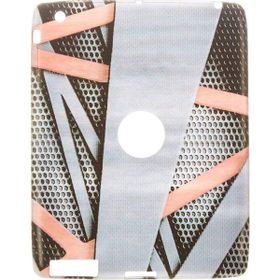 Gogo Accessories iPad 4 Nesil Model D Seritler Baskılı Silikon Kılıf