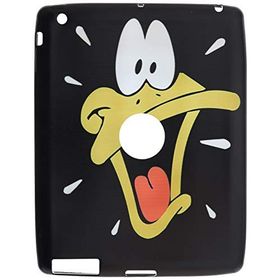 Gogo Accessories iPad 4 Nesil Model Daffy Duck Baskılı Silikon Kılıf