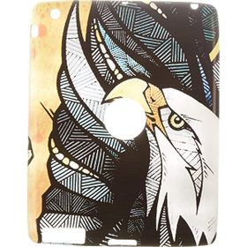 Gogo Accessories iPad 4 Nesil Model Kartal Baskılı Silikon Kılıf