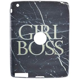Gogo Accessories iPad 4 Nesil Model Mermer Desenli Boss Baskılı Silikon Kılıf