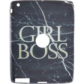 Gogo Accessories iPad 4 Nesil Model Mermer Desenli Boss Baskılı Silikon Kılıf