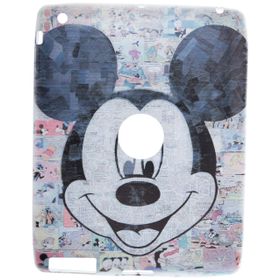 Gogo Accessories iPad 4 Nesil Model Miki Mouse Baskılı Silikon Kılıf