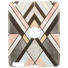 Gogo Accessories iPad 4 Nesil Model Renkli Uzun Seritli Baskılı Silikon Kılıf