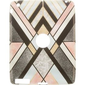 Gogo Accessories iPad 4 Nesil Model Renkli Uzun Seritli Baskılı Silikon Kılıf
