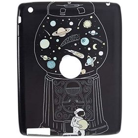 Gogo Accessories iPad 4 Nesil Model Yalniz Astronot Baskılı Silikon Kılıf