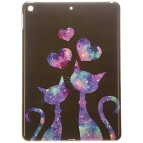 Gogo Accessories iPad 5. nesil Model Asik Kediler Baskılı Silikon Kılıf