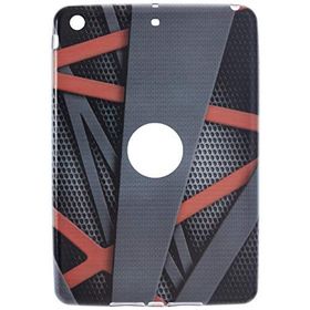 Gogo Accessories iPad mini 3.Nesil Model D Seritler Baskılı Silikon Kılıf