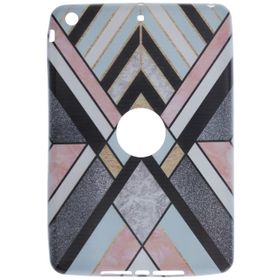 Gogo Accessories iPad mini 3.Nesil Model Renkli Uzun Seritli Baskılı Silikon Kılıf