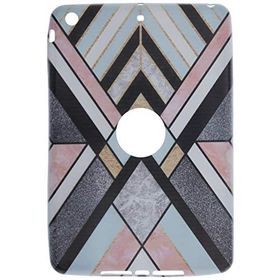 Gogo Accessories iPad mini 3.Nesil Model Renkli Uzun Seritli Baskılı Silikon Kılıf