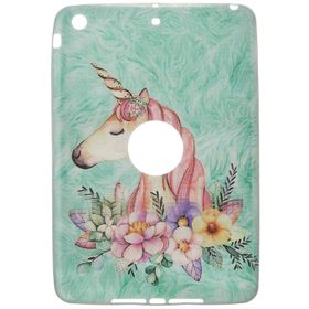 Gogo Accessories iPad mini 3.Nesil Model Unicorn Baskılı Silikon Kılıf