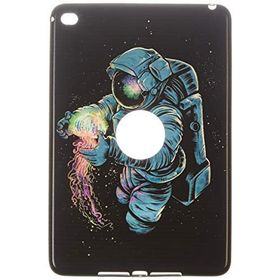 Gogo Accessories iPad mini 4. nesil Model Astronot Baskılı Silikon Kılıf