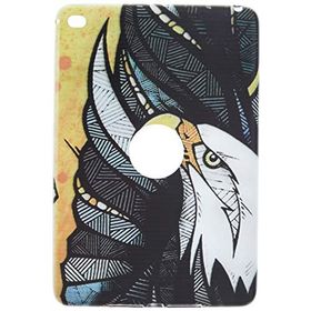 Gogo Accessories iPad mini 4. nesil Model Kartal Baskılı Silikon Kılıf