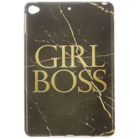 Gogo Accessories İPad mini 5 Model Mermer Desenli Boss Baskılı Silikon Kılıf