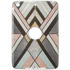 Gogo Accessories iPad mini Model Renkli Uzun Seritli Baskılı Silikon Kılıf