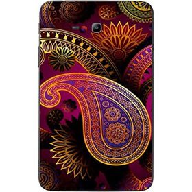Gogo Accessories Samsung Galaxy Tab ile Uyumlu 3 Lite T110 T113 T116 Desen Baskılı Silikon Kılıf