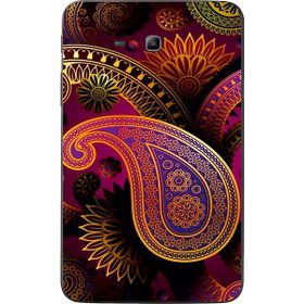 Gogo Accessories Samsung Galaxy Tab ile Uyumlu 3 Lite T110 T113 T116 Desen Baskılı Silikon Kılıf