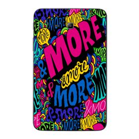 Gogo Accessories Samsung Galaxy Tab ile Uyumlu 3 Lite T110 T113 T116 More Baskılı Silikon Kılıf