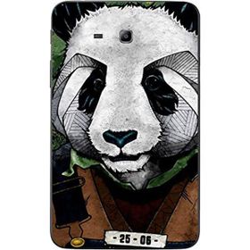 Gogo Accessories Samsung Galaxy Tab ile Uyumlu 3 Lite T110 T113 T116 Panda Baskılı Silikon Kılıf