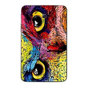 Gogo Accessories Samsung Galaxy Tab ile Uyumlu 3 Lite T110 T113 T116 Renkli Baykuş Baskılı Silikon Kılıf
