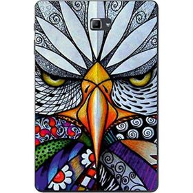 Gogo Accessories Samsung Galaxy Tab ile Uyumlu A SM-T580 2016 Kılıf Baykuş Baskılı Silikon Kılıf
