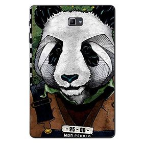 Gogo Accessories Samsung Galaxy Tab ile Uyumlu A SM-T580 2016 Kılıf Panda Baskılı Silikon Kılıf