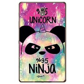 Gogo Accessories Samsung Galaxy Tab ile Uyumlu S Sm-T700 Unicorn Baskılı Silikon Kılıf