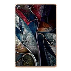Gogo Accessories Samsung Galaxy Tab ile Uyumlu S Sm-T720 3D Dünya Desen Baskılı Silikon Kılıf