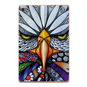 Gogo Accessories Samsung Galaxy Tab ile Uyumlu S Sm-T720 Baykuş Baskılı Silikon Kılıf