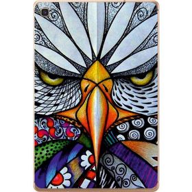 Gogo Accessories Samsung Galaxy Tab ile Uyumlu S Sm-T720 Baykuş Baskılı Silikon Kılıf