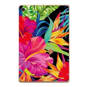 Gogo Accessories Samsung Galaxy Tab ile Uyumlu S Sm-T720 Çiçekler Baskılı Silikon Kılıf