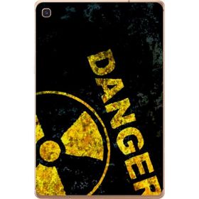 Gogo Accessories Samsung Galaxy Tab ile Uyumlu S Sm-T720 Danger Baskılı Silikon Kılıf
