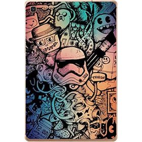 Gogo Accessories Samsung Galaxy Tab ile Uyumlu S Sm-T720 Demir Adam Baskılı Silikon Kılıf