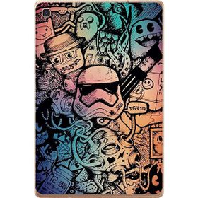 Gogo Accessories Samsung Galaxy Tab ile Uyumlu S Sm-T720 Demir Adam Baskılı Silikon Kılıf